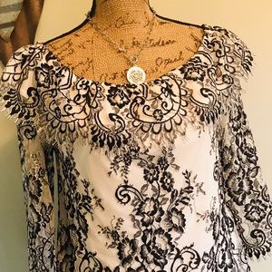 NWT WHBM lace top